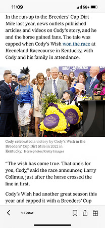 Cody Dorman, Who Forged a Close Bond With a Top Racehorse, Dies at 17